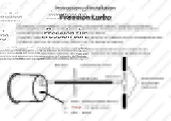 Instructions d'installation