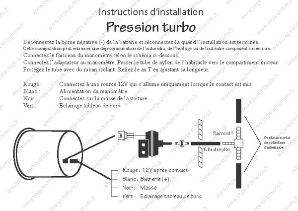 Instructions d'installation